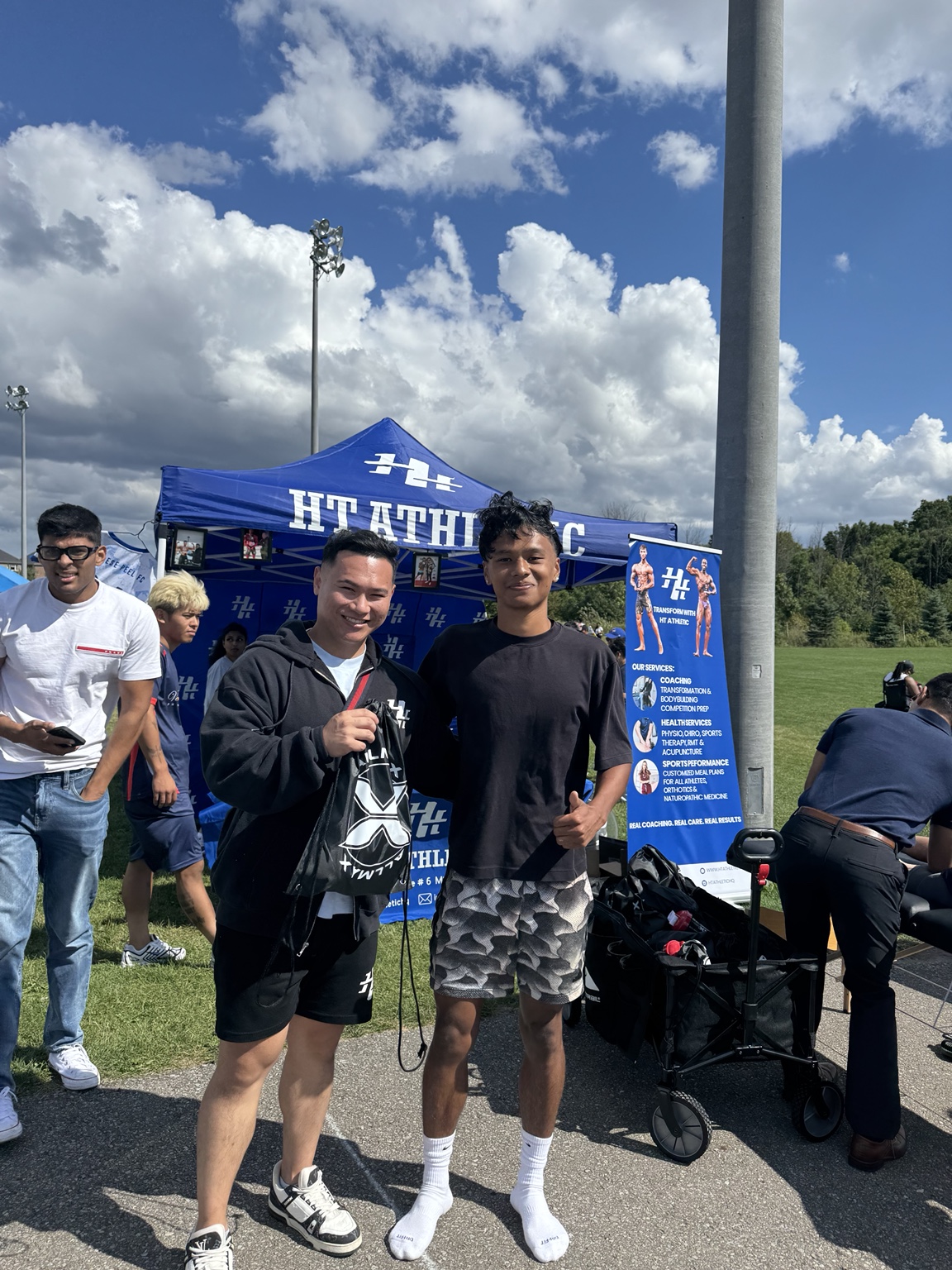 HT ATHLETIC at a community event