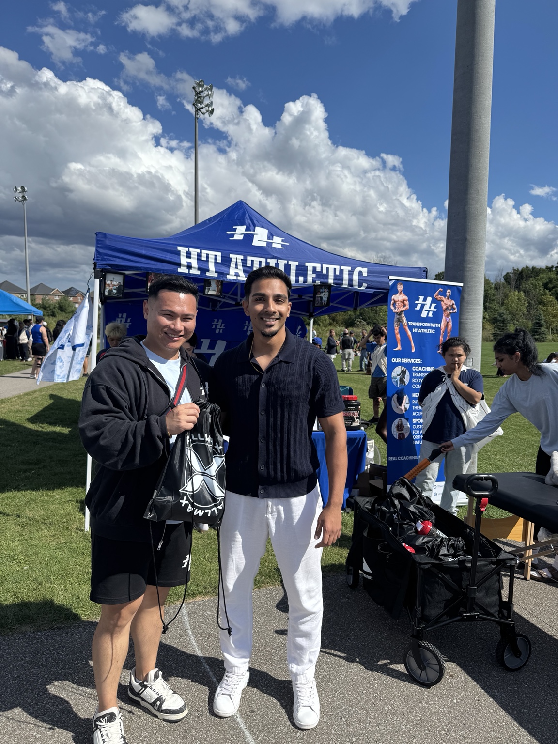 HT ATHLETIC at a community event