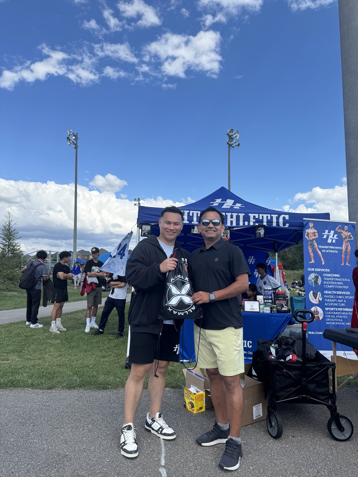 HT ATHLETIC at a community event