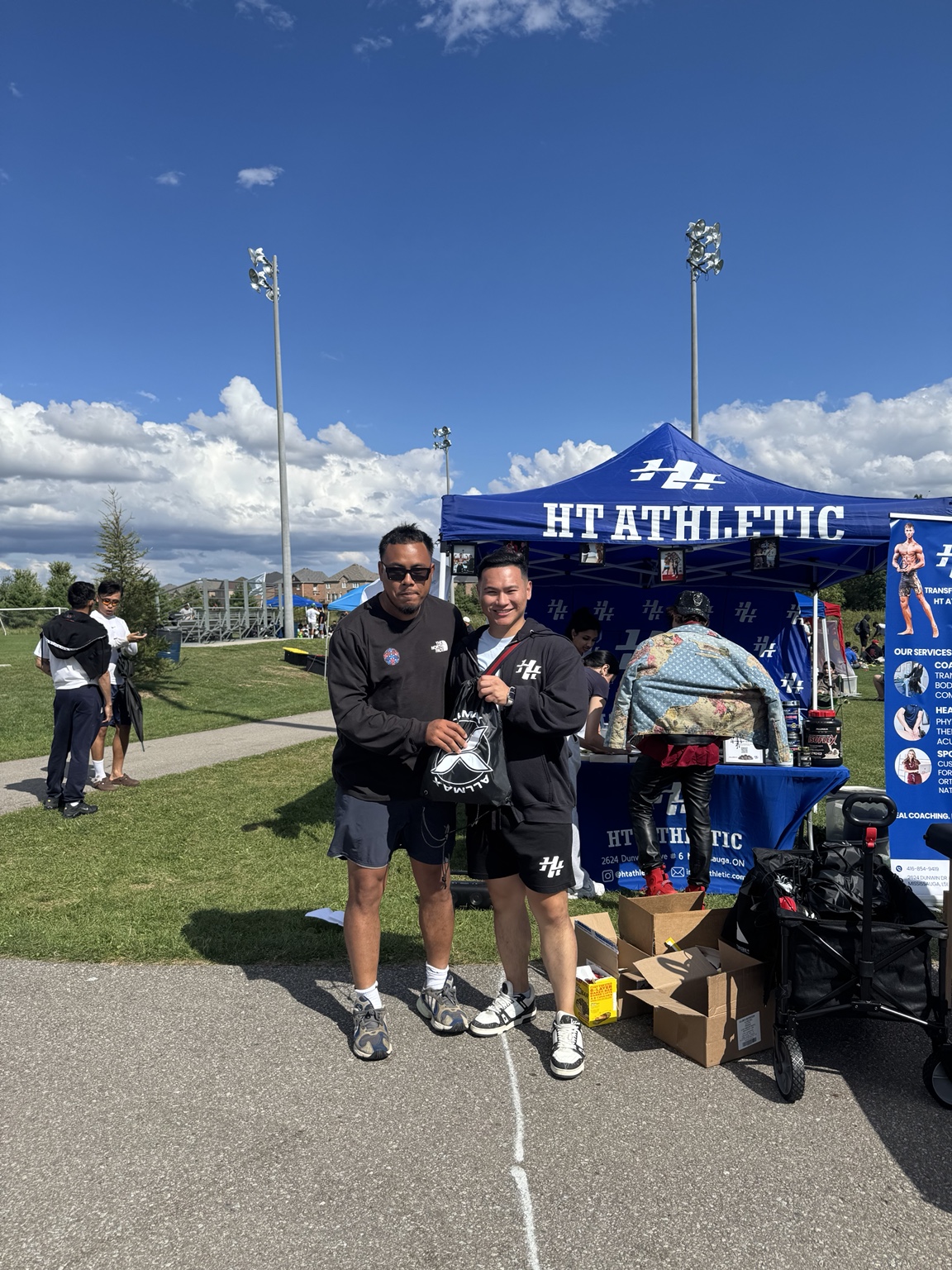 HT ATHLETIC at a community event