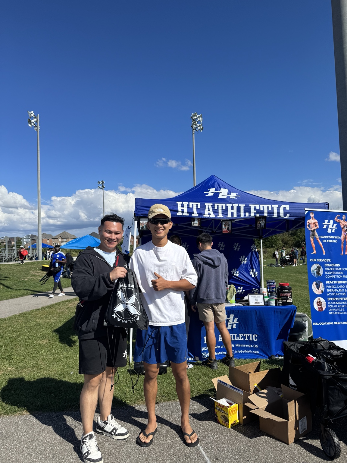 HT ATHLETIC at a community event